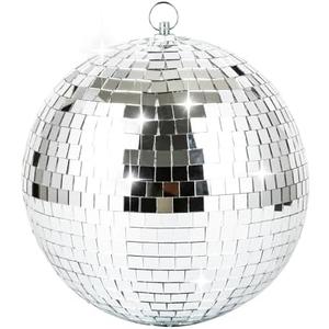 NuLink 8" Disco Ball Decor Hanging Mirror Ball for Big Party Decorations Wedding Home