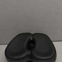 Comfortable Bicycle Saddle for Exercise and Road Bicycle Oversized Comfort Seat for Stationary Extra Wide Replacement Padded Bike Saddle Cushion for Women and Men (Noseless)