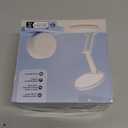 One Fire Cordless Desk Lamp, Dimmable Small Battery Powered Lights,3600mAh Rechargeable Wireless Table Lamp, Mini Lamp&Portable Light for Bed, Book Reading, Home for Small Spaces, Nail Light, Craft, Office (White)