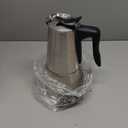 RSSK Electric Moka Coffee Pot Espresso Italian Coffee Maker 6 Cups Percolator Coffee Pot Electric Stainless Steel Classic Cafe Maker