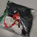 Adult Halloween Horror Mask Movie Full Head Latex Mask with Red Bow Tie and Gloves for Cosplay Props