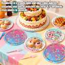 30 Pcs 6 7 Birthday Decorations, 6 7 Birthday Theme Party Decor, Dishes & Forks Set: Plates and Forks for 67 Party Decorations