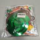 2 x OHOME St Patricks Day Decorations - Hanging Swirls,Banner,Shamrock Garland - Shamrock Decorations St Patty's Day Accessories Party Favors for Home Door Birthday | St. Patrick's Day Decor