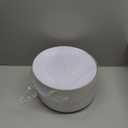 Nervure 100 Pieces Gold Plastic Plates - 10.25 inch Gold Dinner Plates - Heavyweight White and Gold Disposable Plates Ideal for Wedding & Party