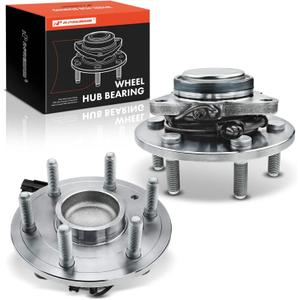 A-Premium 2 x Front Wheel Bearing and Hub Assembly with ABS & 6-Lug Compatible with Ram 1500 2019 2020 2021 2022 2023, RWD Only