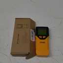 Stud Finder Wall Scanner - 5 in 1 Stud Finder Tool w/Microprocessor Chip and HD LCD Display, Stud Detector Beam Finders for the Center and Edge of Wood AC Wire Metal Studs Joist Pipe (Yellow Pear)