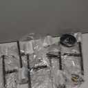 ASGYISA Semi Flush Mount Modern Ceiling Light Fixture 6 Lights Black Vintage Matte Sputnik Chandelier Ceiling Lamp with E26 Bulb Base for Farmhouse Dining Room Living Room Bedroom Study Kitchen