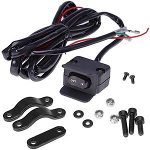 12V Winch Rocker Thumb Switch with Mounting Bracket Handle Bar Control Switch for KFI, WARN, Ramsey, SUPERWINCH, Champion, Venom, Badland etc. 12V Winch Rocker Thumb Switch with Mounting Bracket Handle Bar Control Switch for KFI, WARN, Ramsey, SUPERWINCH, Champion, Venom, Badland etc.