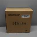 Hubcaps 4-Pack Kit, 15 inch Hub Caps Set of 4 Wheel Covers with Universal Snap-On Retention Rings, 1-Tone ABS Plastic Silver Car Rims for All Models (SG-5051-B-15)