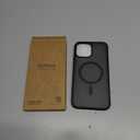 SUPFINE Magnetic for iPhone 13 Pro Max Case (Compatible with MagSafe) (Military Grade Drop Protection) Translucent Matte Shockproof Phone Cover, Black