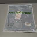 PRETTYGARDEN Women's Spring Fall Babydoll Peplum Blouse Shirt Puff Long Sleeve Bow Tie Front Trendy Cute Y2K Going Out Tops (Black, L)