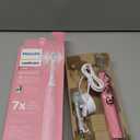 Philips Sonicare 4100 Series Electric Toothbrush - Sonic Toothbrush with Advanced Sonic Technology, Pressure Sensor, Two Intensity Settings, Smartimer & Quadpacer, Deep Pink, Model HX3681/26