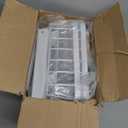 2 Packs Under Sink Organizer,Small Shelf for narrow spaces,2 Tiers Pull Out Under Cabinet Organizer,Adjustable Height,Slide Out Thickened Metal Under,White