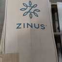 ZINUS 12 Inch King Green Tea Memory Foam Mattress [New Version], Fiberglass free, Medium Firm Feel, Zoned Pressure Relief, Certified Safe Foams & Fabric, Mattress in A Box (White)