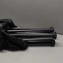 ALPHA CAMP Oversized Camping Folding Chair, Heavy Duty Support 450 LBS Steel Frame Collapsible Padded Arm Chair with Cup Holder Quad Lumbar Back, Portable for Outdoor