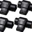 Qualirey 4 Pcs Rat Traps Extra Large Dual Entry Rat and Chipmunk Traps Covered Tunnel Snap Trap Heavy Duty for Indoor Outdoor Garden Basement Yard Rats Mice Chipmunks Set up and Reusable