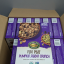 Nature's Path Organic Flax Plus Pumpkin Raisin Crunch Cereal, 12.3 oz (Pack of 12), Non-GMO (BBD 03/01/2026)