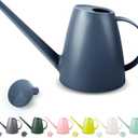 Watering Can for Indoor Plants, Small Watering Cans for House Plant Garden Flower, Long Spout Water Can for Outdoor Watering Plants 1. 8L 1/2 Gallon (Blue)