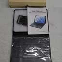 CHESONA for iPad Air 11 Inch Case with Keyboard M3/M2 (2025/2024), 7-Color Backlight, Multi-Touch Trackpad, 2 Wireless Channels, for iPad Pro 11 (4th/3rd/2nd/1st Gen) & iPad Air 5th & 4th Gen, Black