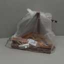 IBosins Corner Shower Stool with Storage Shelf Shower Foot Rest for Shaving Legs Small Bench for Inside Shower to Sit on Bath Seat - Acacia Wood