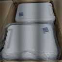 Brabantia Sort & Go Recycle Bin 4.2 Gallon/16L (Soft Beige), Space-Efficient Recycle Container with Handle, Kitchen Garbage Can with Removable, Stay-Open Lid, Easy-to-Clean Trash Can for Kitchen