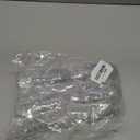 24PCS Clear Plastic Acrylic Fillable Ball Ornament Set, Transparent DIY Craft Ball for Christmas Tree Ornaments, Wedding and Birthday Party Decorations(60mm/2.36 Inches 24pcs)