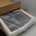 Dog Ramp for Bed, 64" Long Foldable Pet Ramp for Small Large Dogs, Dog Ramps for High Beds Car, High Traction with Platform 6 Adjustable Heights 24" to 30" Up to 220LBS, Wood (64"X 17inch)