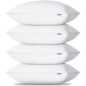 20" x 36" Serta Pillowcases 2ct, White