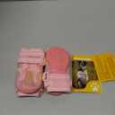 QUMY Dog Shoes fore Dogs, Dog Boots & Paw Protectors for Winter Snowy Day, Summer Hot Pavement, Water-Resistant in Rainy Weather, Outdoor Walking, Indoor Hardfloors Skid-Resistant Sole (Size 3: 2.0''x2.5''(W*L) (Pack of 4))