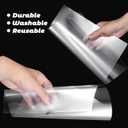 12 Inches x 40ft Acetate Sheets for Crafts 4 Mil/0.1mm Clear Acetate Sheets Blank Stencil Sheets Transparency Template Material Reusable Mylar Stencil Sheets for Cutting Machines Cake Collar Baking, 12 inches x 480 inches