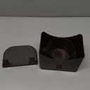 Couch Anti-Spill Drink Holder Tray, Couch Seat Cushion Cup Beverage Holder for Cups, Mugs, Bottles, Cans (Brown)