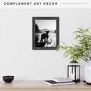 MCS Studio Gallery Classic Picture Frame Black Woodgrain Engineered Wood, 11x14
