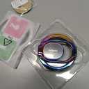 Magnetic Phone Ring Holder with Magsafe, Double Adjustable Gym Finger Ring Grip, Removable Phone Grip, for iPhone, iPad and Smartphones, Compatible with Magnetic Car Mount (Colorful)