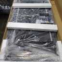 Portable Compact Treadmill with Handles for Home Small Spaces, Foldable Folding Walking Pad Treadmill with Handle Bar, 3.0HP Electric Walking Pads Treadmills Home with 320LB Capacity, LED Display