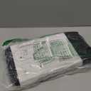 24Inch Kitchen Sink Splash Guard Mat | 7° Slope for Fast SelfDraining | SnapLock Design | Universal & Cuttable Silicone Faucet Mat (Black) L