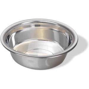 Van Ness 64-Ounce Lightweight Dish, Large, Stainless Steel ((Pack of 1))