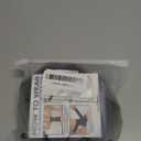 Koprez Plantar Fasciitis Sleeve - Plantar Fasciitis Relief, Plantar Fasciitis Socks, Ankle Compression Sleeve, Ankle Support for Women, Plantar Fasciitis Brace, Ankle Sleeve, Ankle Support Men (Large, Black)