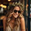 3 x Night Vision Driving Glasses Polarized Anti-glare, HD Yellow Tinted Glasses for Women Men (A18 Brown/Brown)