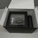 ROTHWELL Single Watch Winder for Automatic Watches with Quiet Motor with Multiple Speeds and Rotation Settings (Black/Grey)