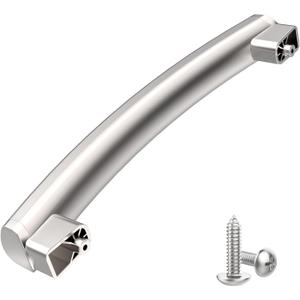 Upgraded WB15X21101 Microwave Door Handle Replacement Compatible with General Electric GE Microwave Handle, Fit GE Microwave Door Handle JNM3163RJ1SS, JNM3163RJ3SS, JVM3162RJ3SS Microwave Handle
