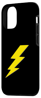 Lightning-Bolt-Power-Zeus-Greek for iPhone 16 Case, Alpine Black