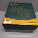 Calmbee 9 IN 1 Storage Bag Organizer for Kitchen Drawer, Bamboo Foil and Plastic Wrap with Cutter, Organizers Compatible Gallon, Quart, Sandwich Snack Size (Natural)