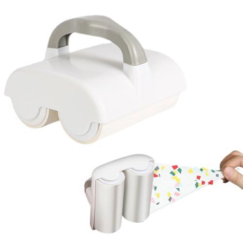 Lint Rollers for Pet Hair Extra Sticky,Lint Roller for Clothes,Travel Lint Roller Sticky for Clothes Pet Hair (Double-Roller)