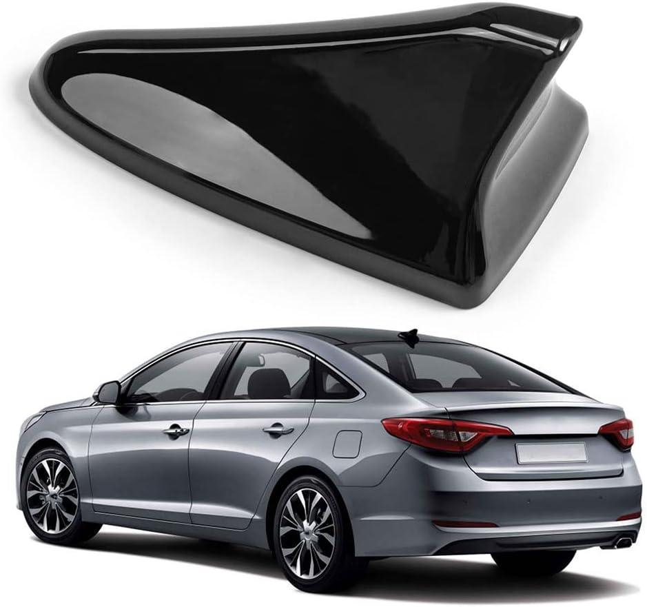Shark Fin Antenna Cover,Car Roof Antenna Caps fit for Kia Optima 2014-2020,Sonata 2015 2016 2018 2019,Genesis Sedan G80 2015-2017,Genesis Coupe 2013-2015,Elantra Sedan 2011-2016,(Not Sport) (Black(Specified Car))