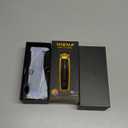 HIENA PRO Professional Electric Hair Trimmer for Men, Cordless Clipper Barber Haircut Tool with USB, Rechargeable T-Blade Precision Beard Trimmer, Perfect Gifts for Men(Blue)