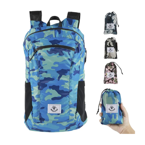 1Monster Hiking Daypack,Water Resistant Lightweight Packable Backpack for Travel Camping Outdoor (Navy Blue 16L)