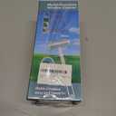 2 x Multifunctional Pet Hair Remover tool, 4 in 1-Reusable Washable Long Handle Dog&Cat Fur Hair Remover for Furniture,Carpet,Couch,Clothes,Bedding,Car,Window,Better than Lint Rollers, with 2 Scrapers