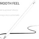 4 x 100 Pack Tips Cover for Apple Pencil 2nd Generation and 1st Gen and Apple Pencil Pro/USB-C Silicone Nibs Caps Writing Protection Accessories,Writing Anti-Slip Protective Case for Apple iPad Pencil (Grey)