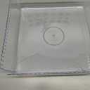 Vercraft Christmas Wooden Deviled Egg Platter with Lid and Handle 30 Holes Round Deviled Egg Tray Reversible Charcuterie Board Wooden Serving Tray Containers Holder for Countertop Easter(Bamboo)