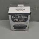 Green Electric Lunch Box Food Heater 80W Heated LunchBox for Adults, 12V 24V 110V 220V Lunch Warmer Portable for Work Car Truck Jobsite Work with 304 Stainless Steel Container Christmas Gift